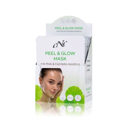 CNC Skincare - Peel & Glow Mask mit PHA & Centella Asiatica, 20 Stk