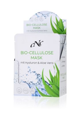 CNC Skincare - Bio-Cellulose Mask mit Hyaluron & Aloe Vera 20er