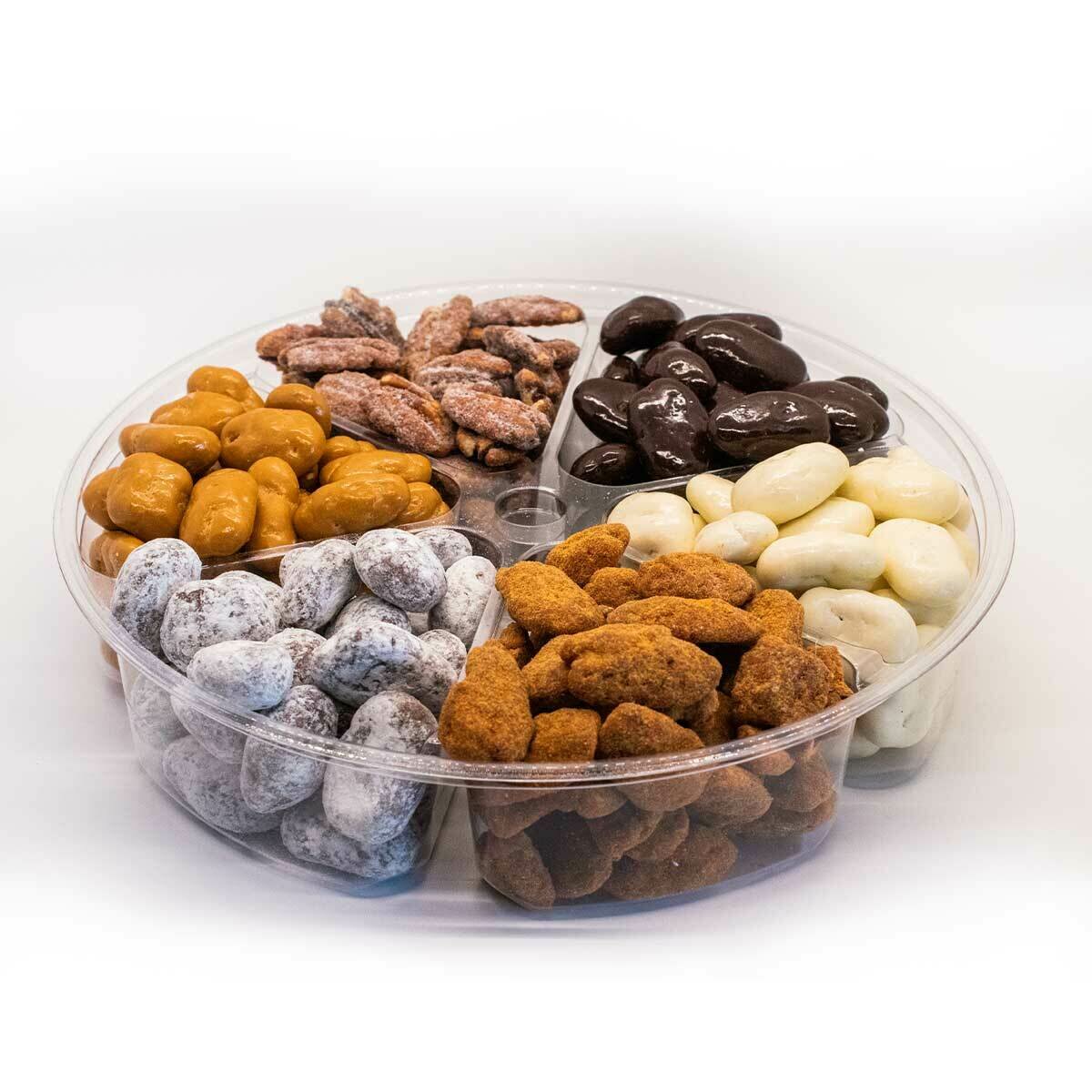 Large Plastic Gift Tin: Clear with Snap Lid