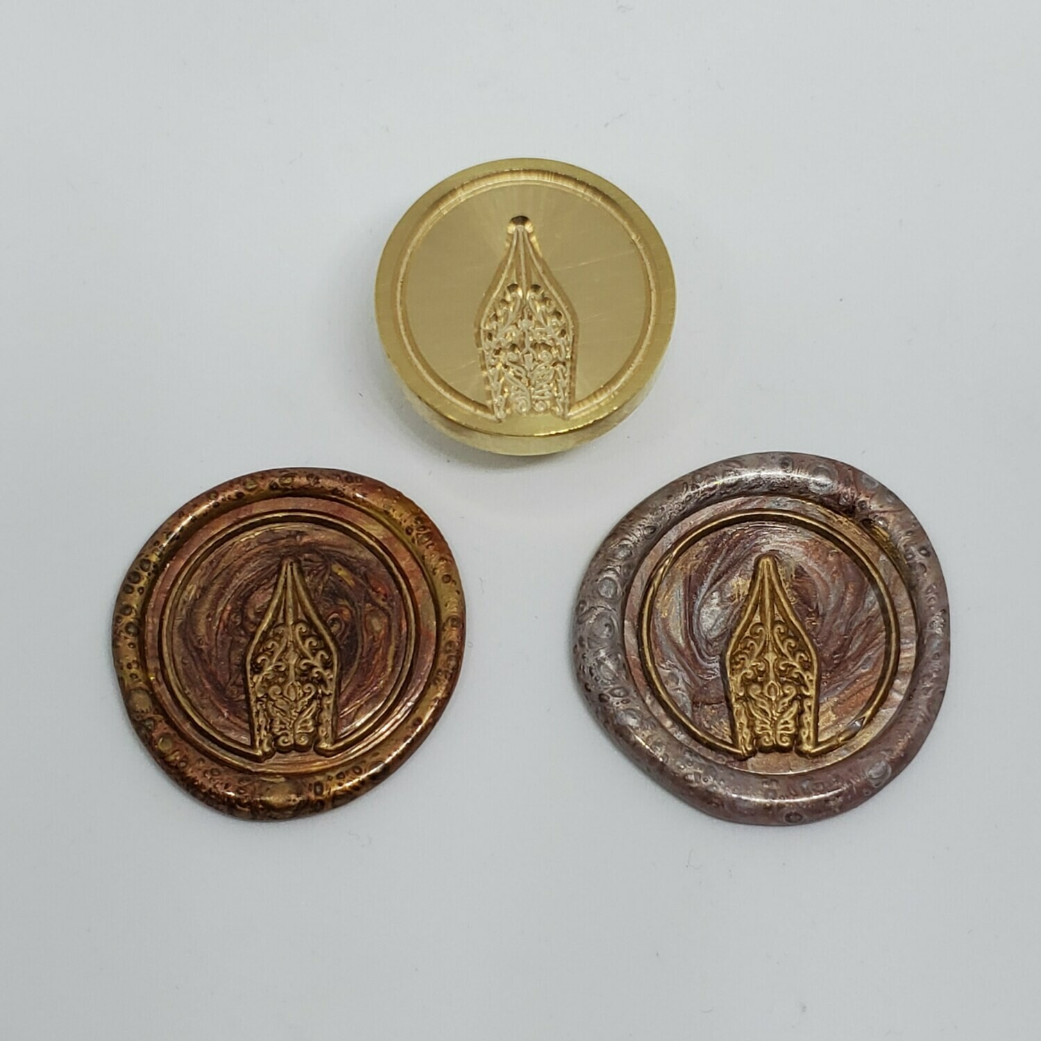 Alya`s Dream Fountain Pen Nib Wax Seal Stamp Head