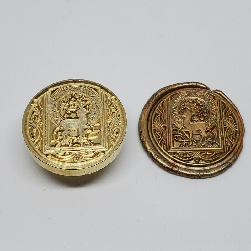 &quot;Tarot Deer&quot; Wax Seal Stamp Head