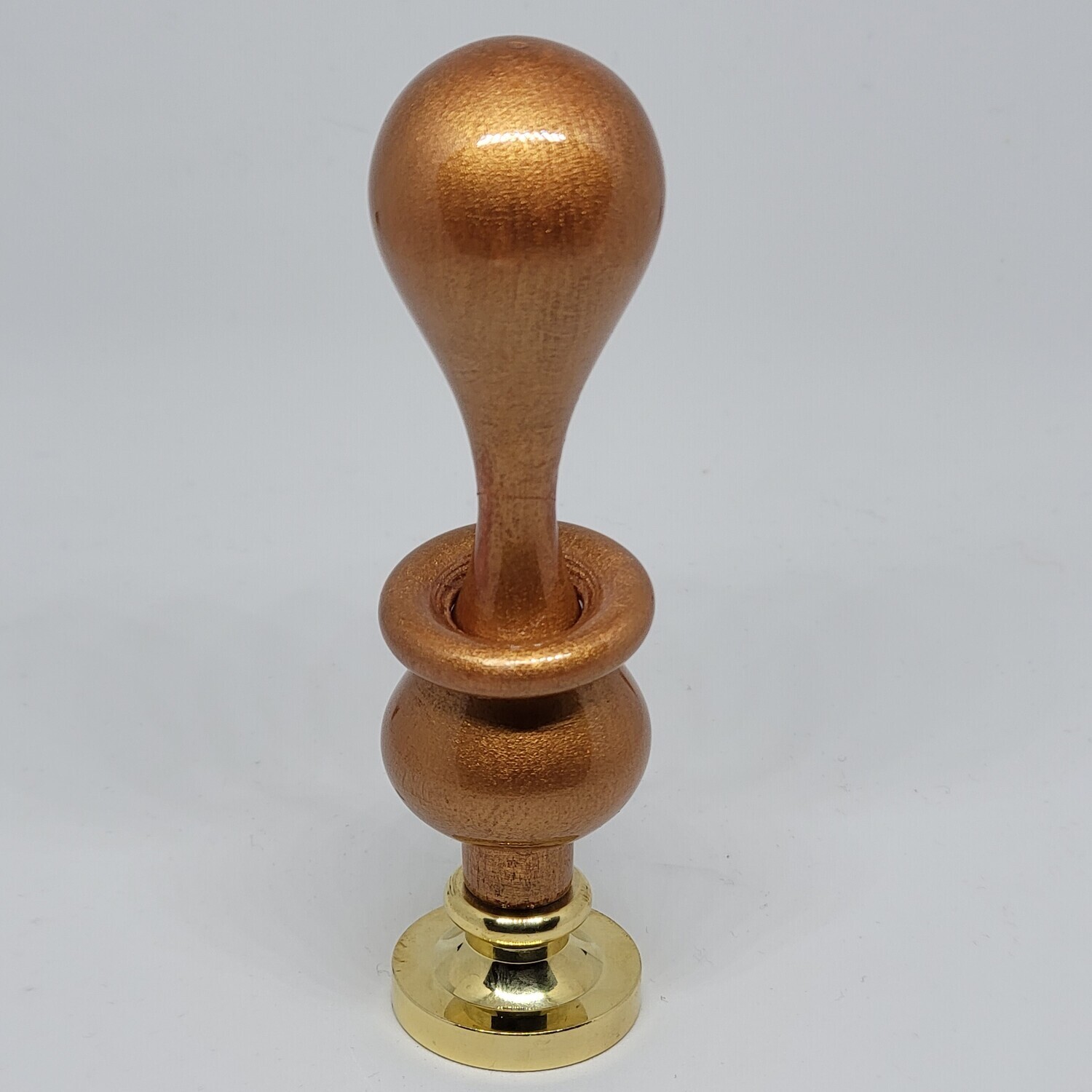 Hourglass Handmade Wax Seal Stamp Handle - Bronze (new version)