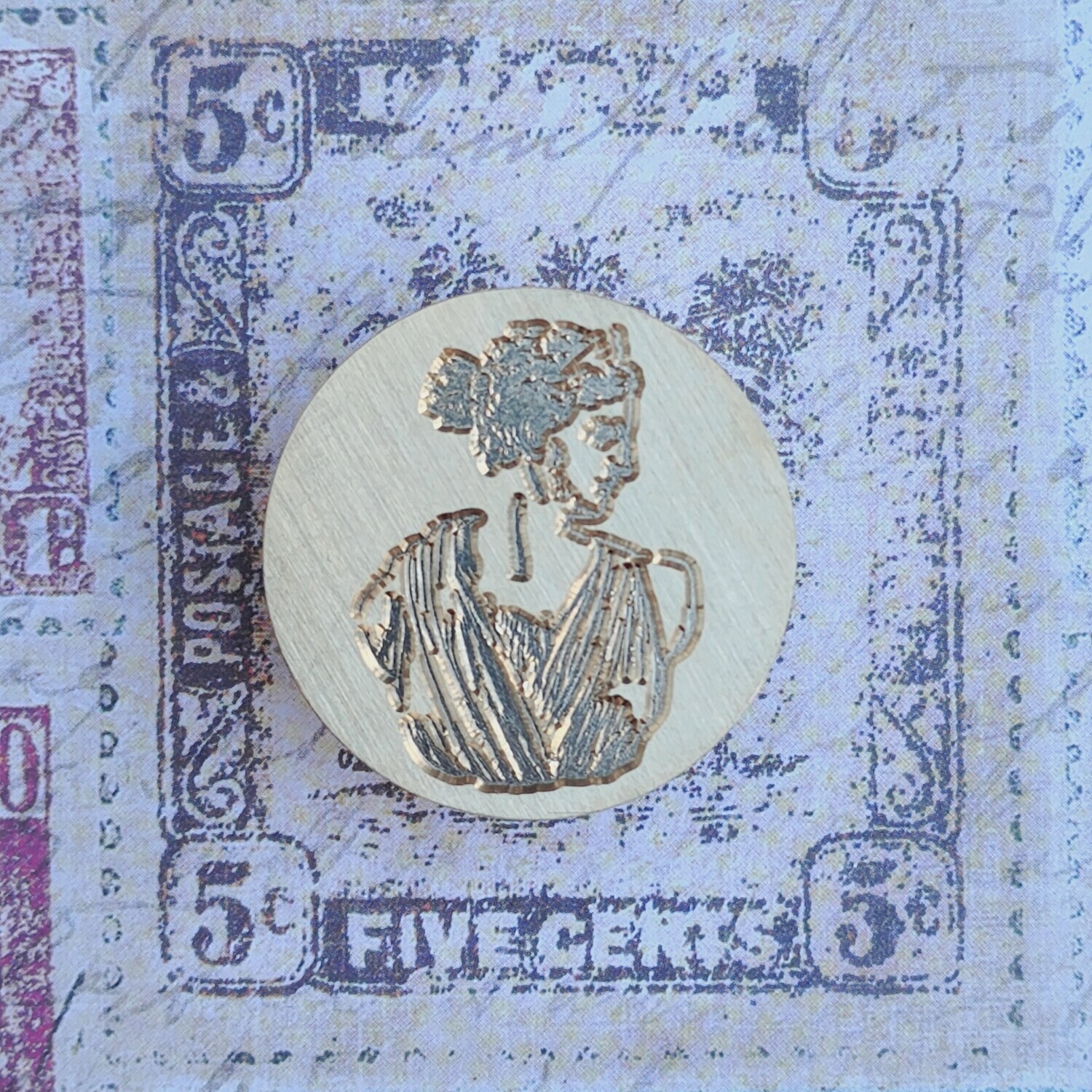 &quot;Artemis&quot; Wax Seal Stamp Head