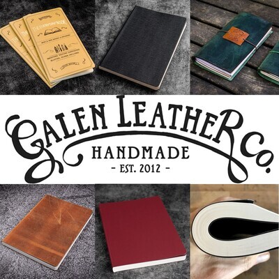 Galen Leather Notebooks &amp; Leather Covers