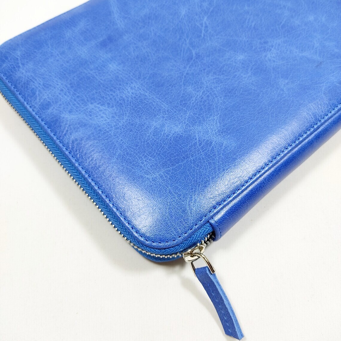 Rumi Leather - Professional Pen Case For Calligraphers - Blue