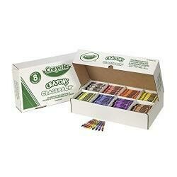 Crayola Crayons Classpacks 8 Color (Set Of 3)