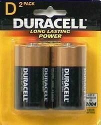 Duracell Coppertop D Alkaline Batteries 2 Each (Pack Of 18)
