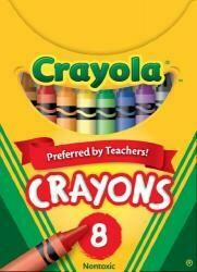Crayola Classic Color Pack Crayons, Tuck Box, 8 Colors
