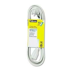 Fellowes Power Extension Cable - 125V Ac - 15A - 9Ft - Gray