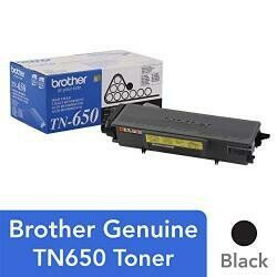 Brother Genuine High Yield Toner Cartridge, TN650, Replacement Black Toner, Page Yield Up To 8,000 Pages