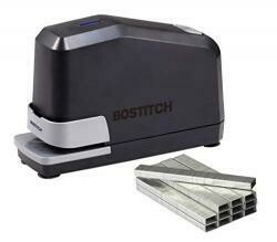 Bostitch Impulse 45 Sheet Electric Stapler Value Pack - Double Heavy Duty, No-Jam With Trusted Warranty Guaranteed By Bostitch, Black (B8E-Value)