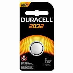 Duracell Duralock Dl 2032 225Mah 3V Lithium Coin Cell Battery [Set Of 6] Or Sold As 6/Bx