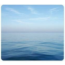 Fellowes Recycled Mouse Pad - Blue Ocean - Taa Compliant - 8.0 X 9.0 X 0.1 - Blue - Green Seal C