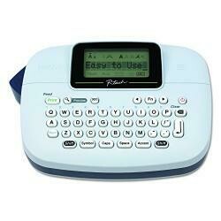 Brother P-Touch, Ptm95, Handy Label Maker, 9 Type Styles, 8 Deco Mode Patterns, White
