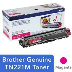 Brother TN-221M DCP-9015 9020 HL-3140 3150 3170 3180 MFC-9130 9140 9330 9340 Toner Cartridge (Magenta) In Retail Packaging