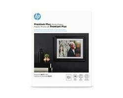 HP Premium Plus Photo Paper | Soft Gloss | 8.5X11 | 50 Sheets