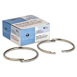 Sparco 3-Inch Diameter Book Rings (Box Of 10)