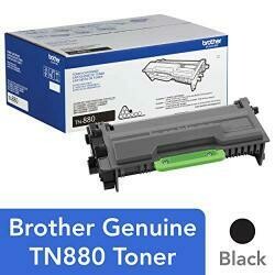 Brother Genuine Super High Yield Toner Cartridge, TN880, Replacement Black Toner, Page Yield Up To 12,000 Pages, Amazon Dash Replenishment Cartridge