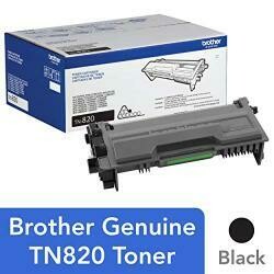 Brother Genuine Toner Cartridge, TN820, Replacement Black Toner, Page Yield Up To 3,000 Pages, Amazon Dash Replenishment Cartridge
