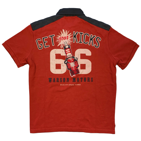 Warson Polo T-Shirt Get Kicks Chili
