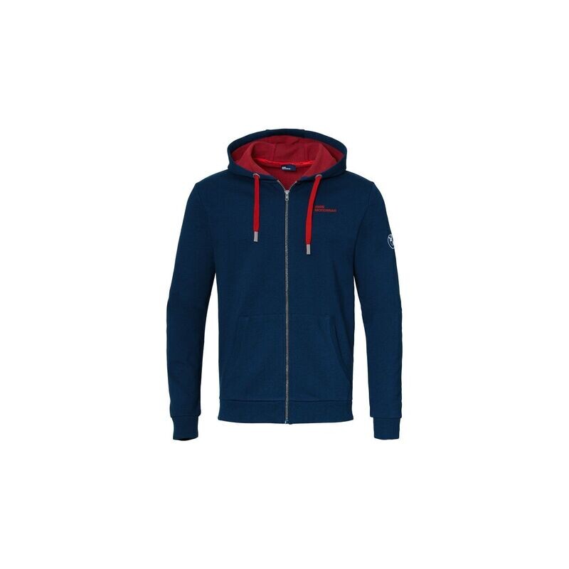 BMW Zip Hoodie Make Life A Ride Blau