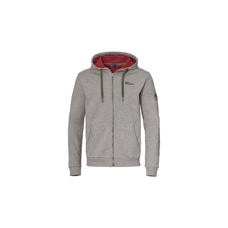 Zip-Hoodie Make Life A Ride Grau Herren