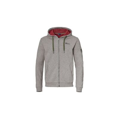Zip-Hoodie Make Life A Ride Grau Herren