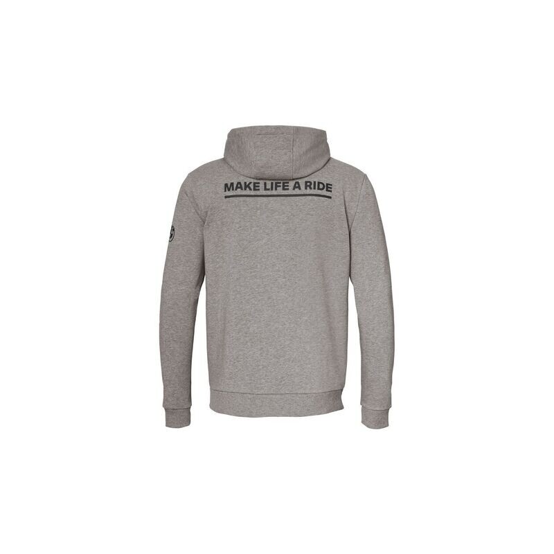 Zip-Hoodie Make Life A Ride Grau Herren