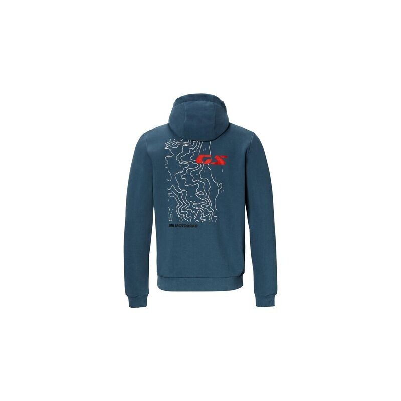 BMW Zip Hoodie GS blau