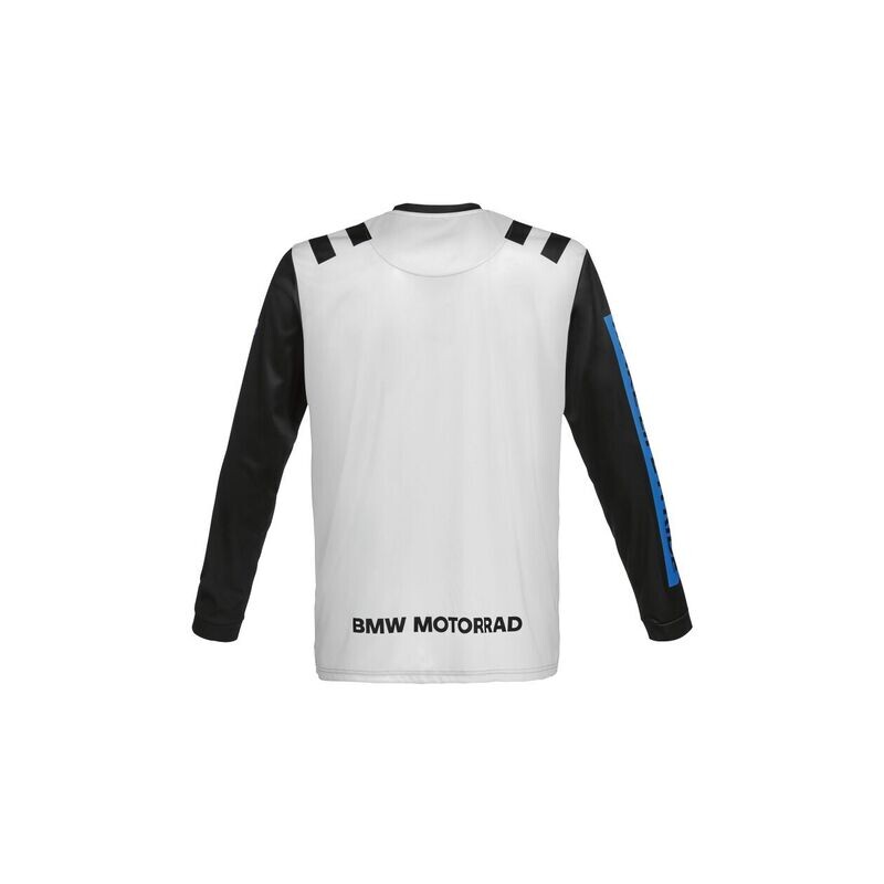 Longsleeve Rallye schwarz-weiss