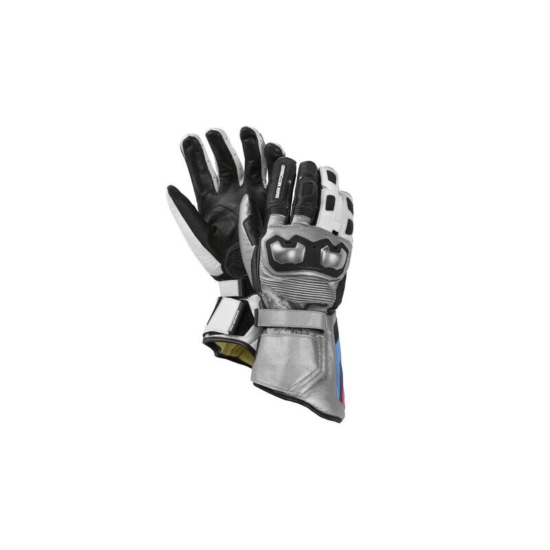 BMW Handschuh M Pro Race comp weiss-silber