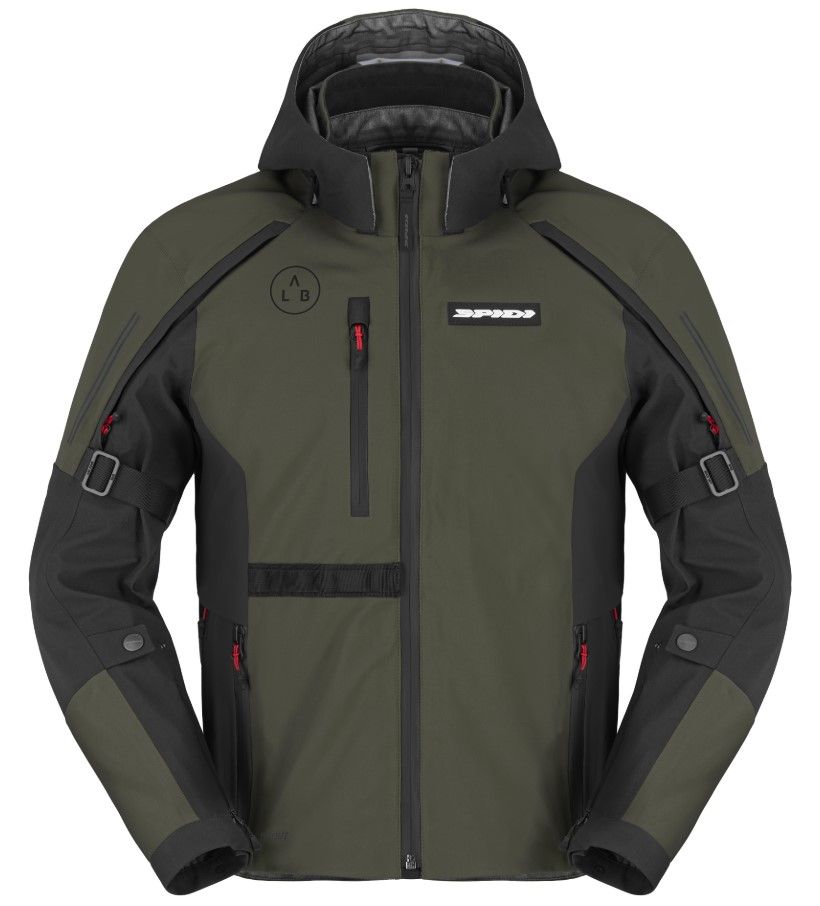 Spidi Jacke Mission-V grün