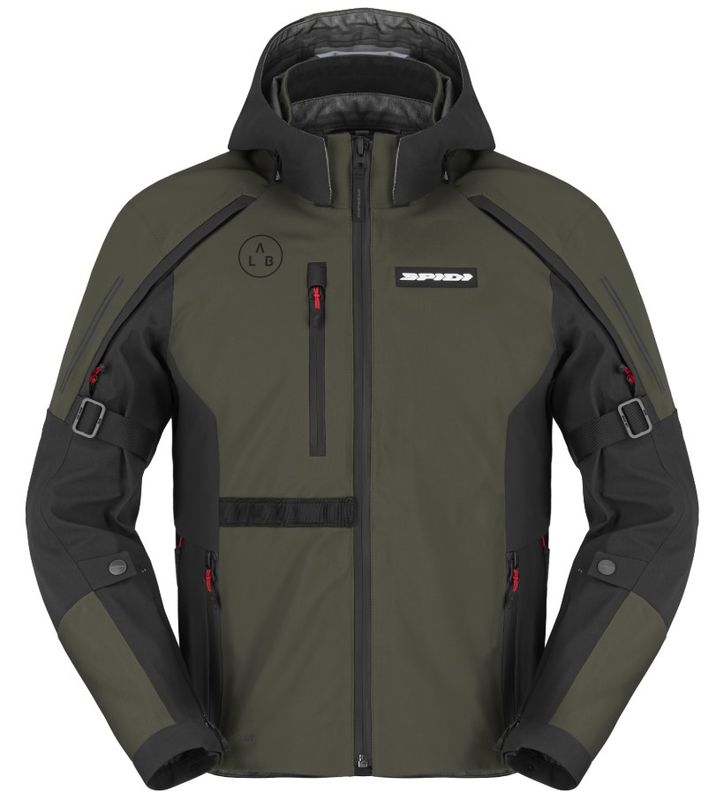 Spidi Jacke Mission-V grün