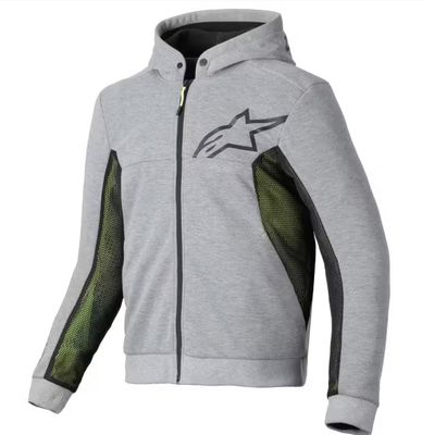 Alpinestars Hoodie Chrome Air grau