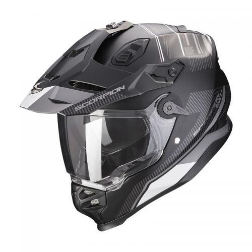 Scorpion Helm ADF-9000 Air Desert mattschwarz-grau Scorpion Helm ADF-9000 Air Desert mattschwarz-grau