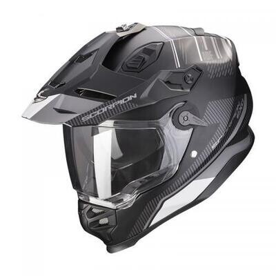 Scorpion Helm ADF-9000 Air Desert mattschwarz-grau Scorpion Helm ADF-9000 Air Desert mattschwarz-grau