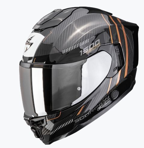 Scorpion Helm Exo-1500 Carbon Zity kupfer