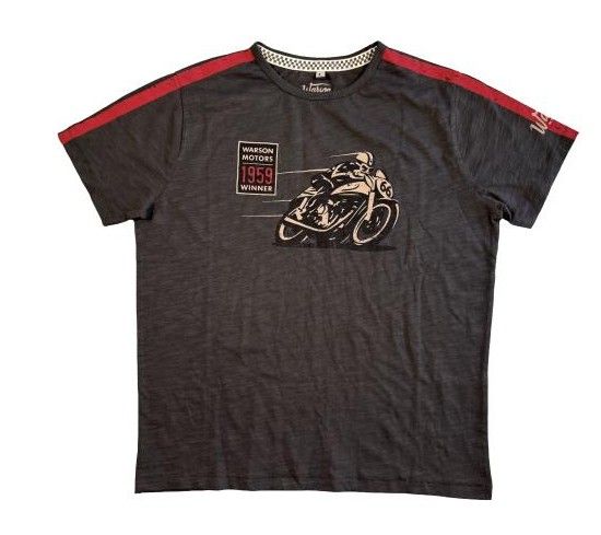 Warston T-Shirt Jo Siffert Motorcycle 1959