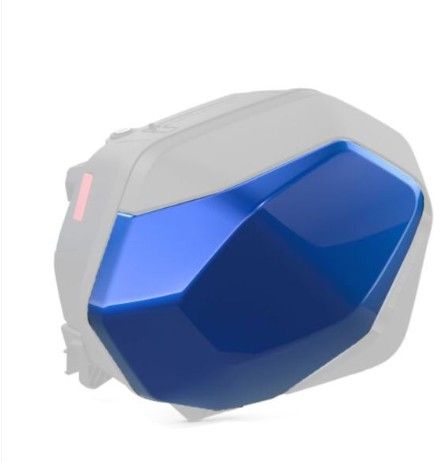 Kofferblende links blau (für R1300RS Koffer)
