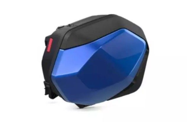 Kofferblende links blau (für R1300RS Koffer)