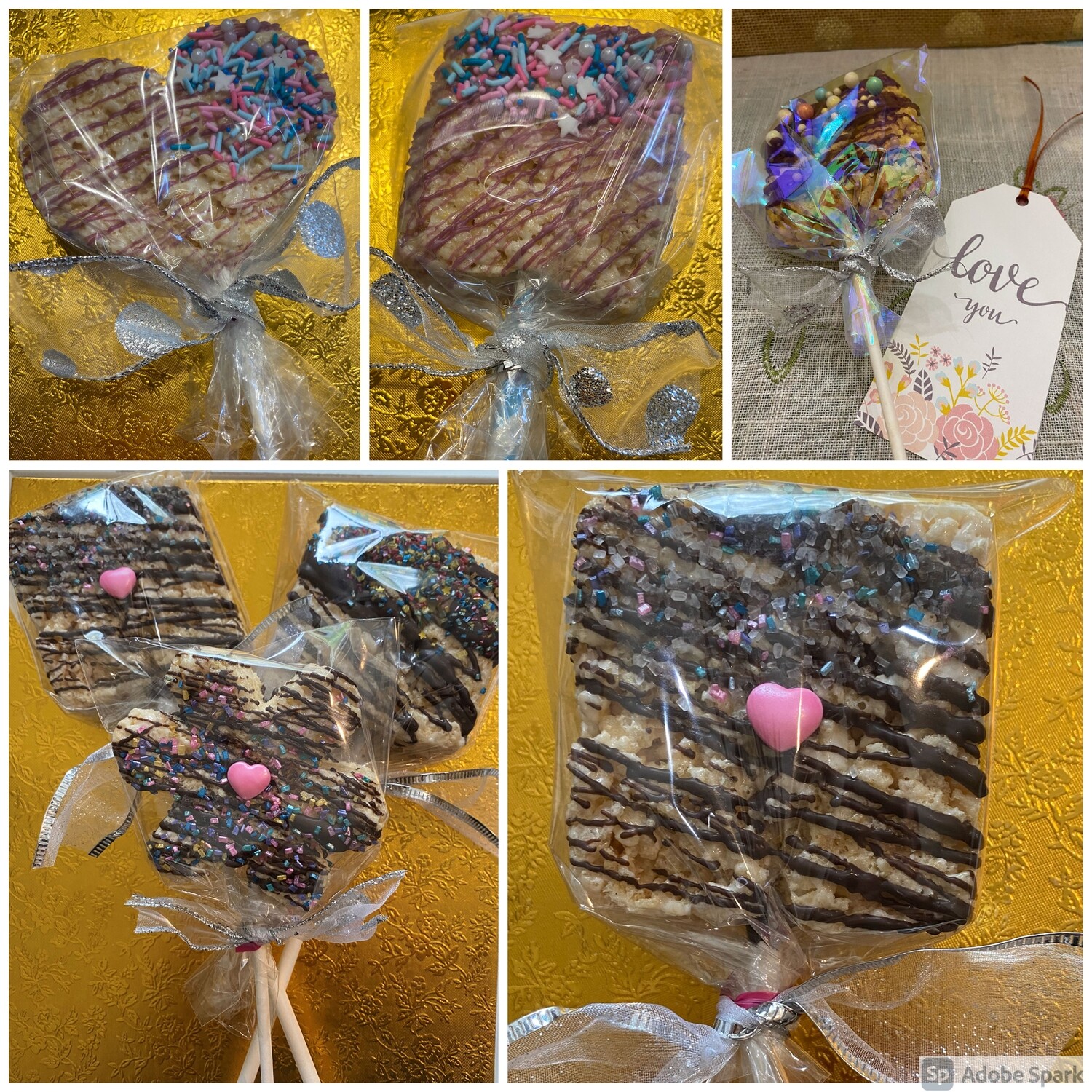 Jumbo Chocolate Rice Krispies Pops - Box of 6