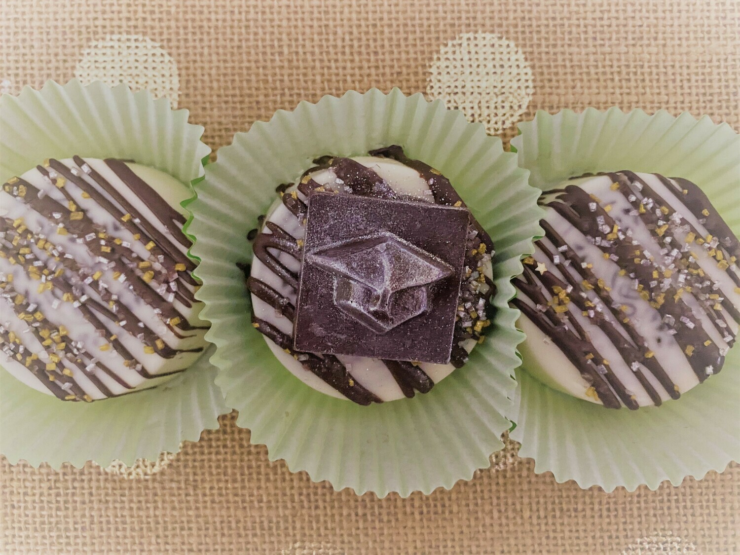 Chocolate-Covered Oreos for Grads - Box of 6
