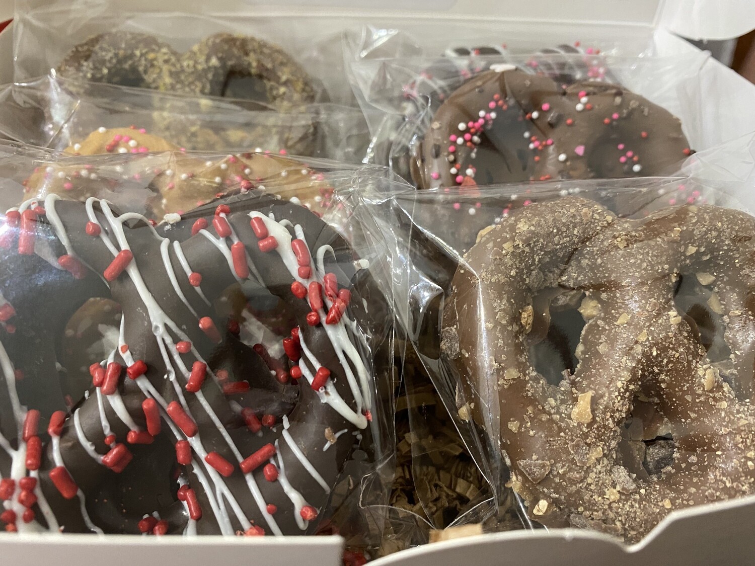 Chocolate-Covered Pretzels -  1 Dozen