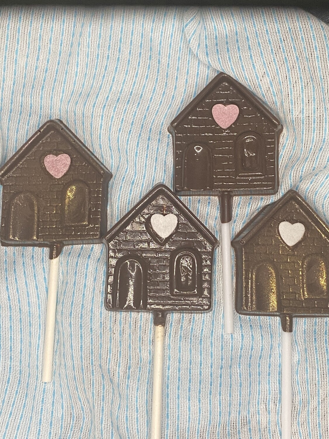 Chocolate Suckers for all Occasions  - 1 Dozen