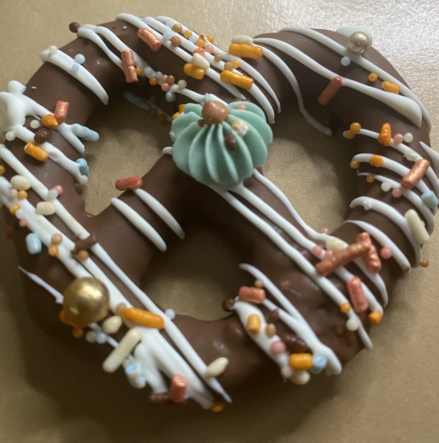 Chocolate-Covered Pretzels -  1 Dozen