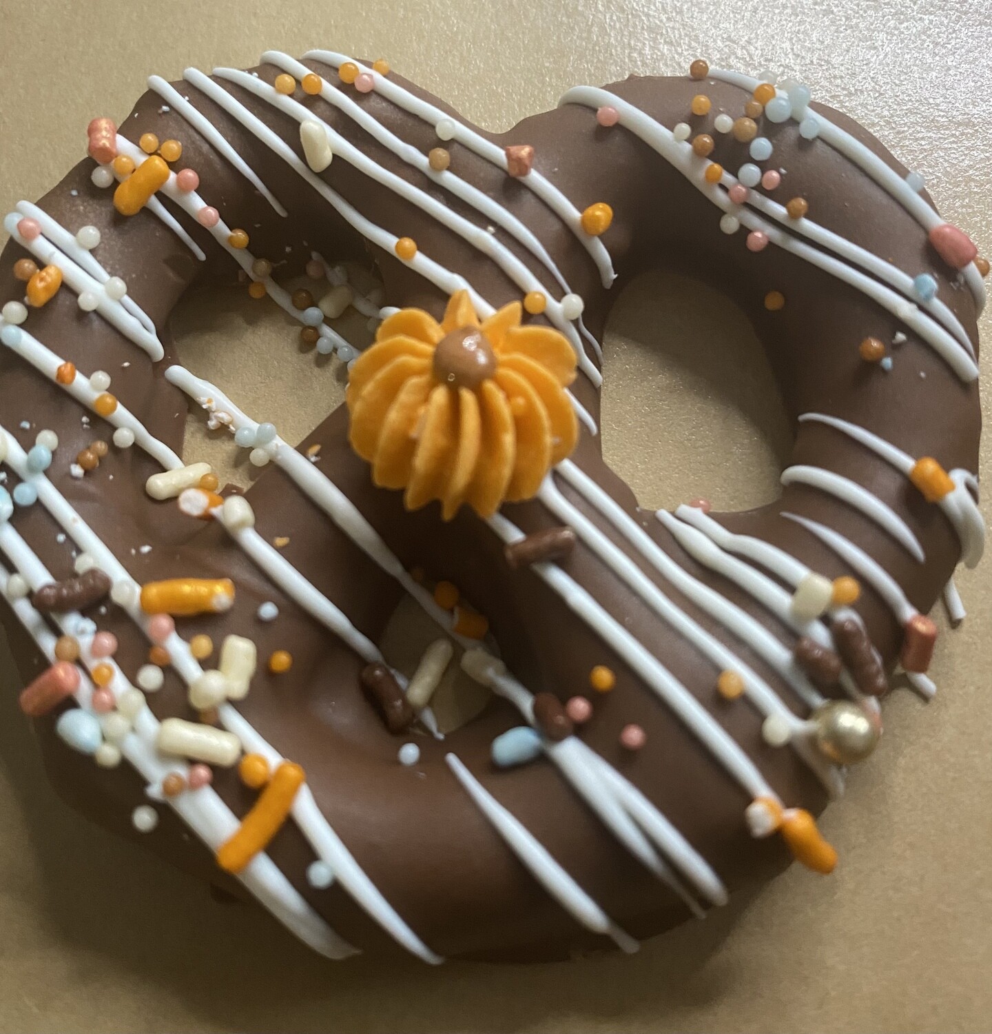 Chocolate-Covered Pretzels -  1 Dozen