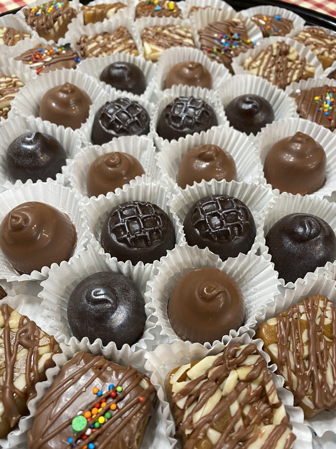 Assorted Molded Truffles - 1 Dozen