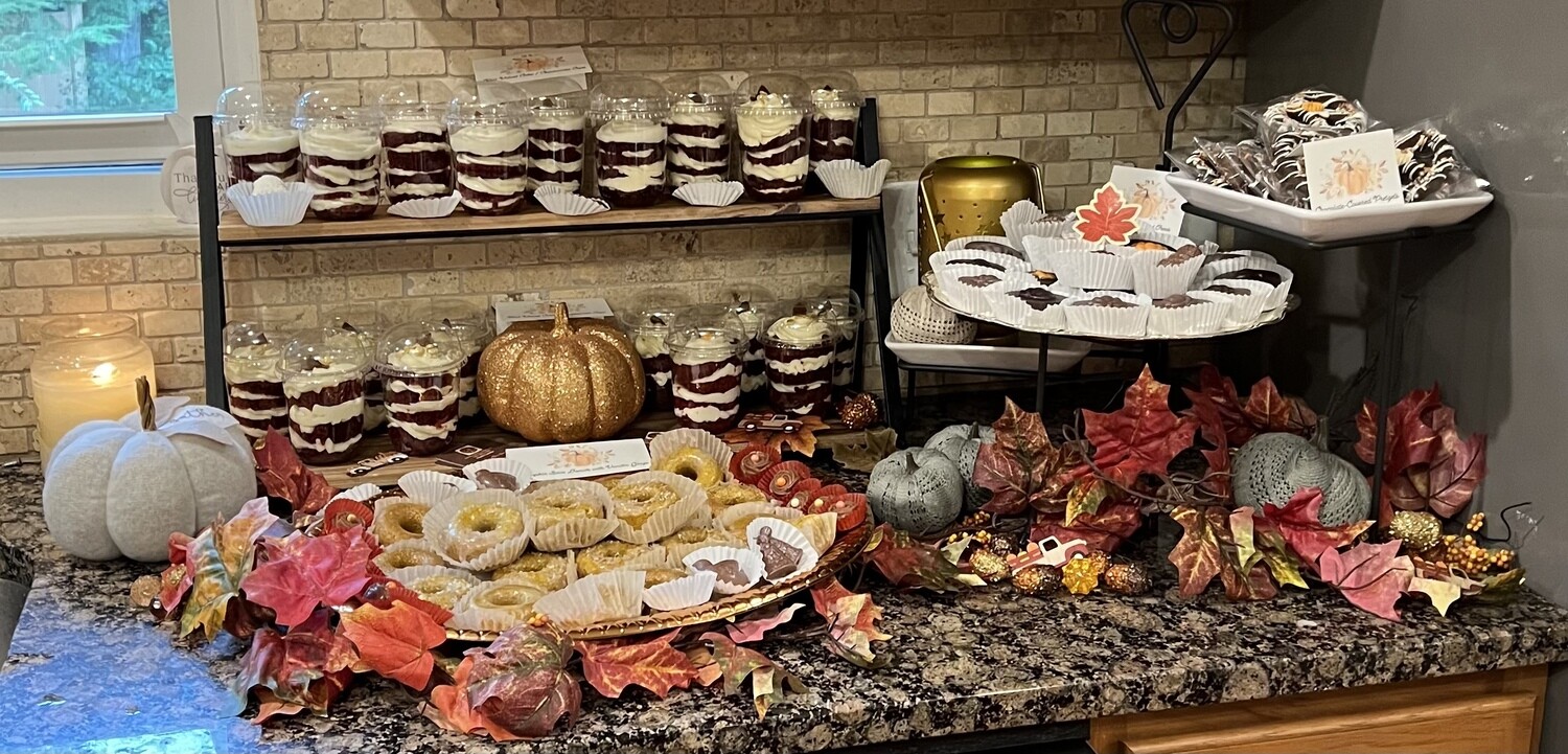 Custom Party Trays - Baked Goods and Chocolates