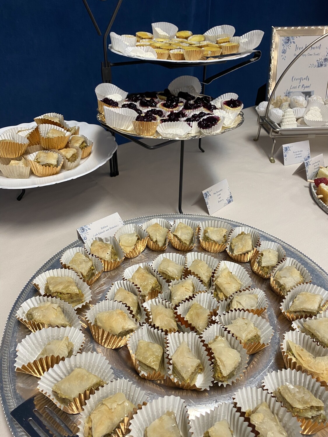 Custom Party Trays - Baked Goods and Chocolates