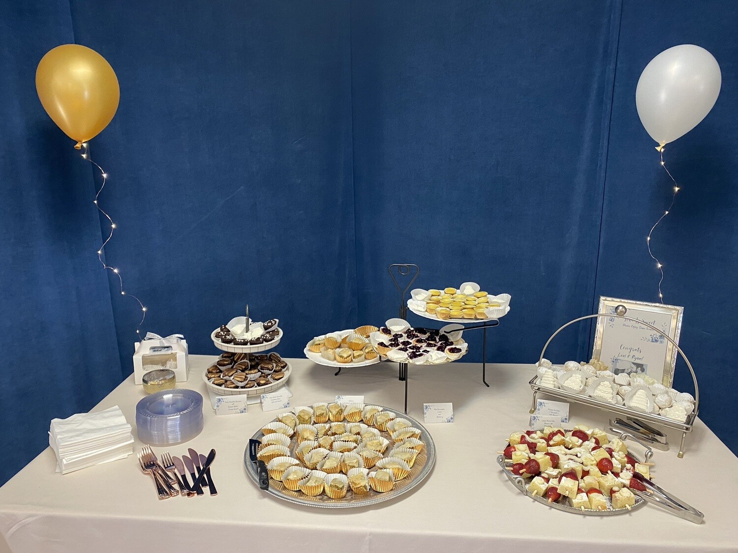 Custom Party Trays - Baked Goods and Chocolates
